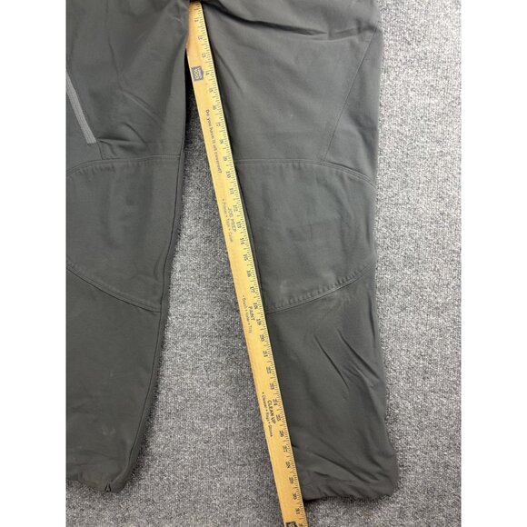 Mountain Equipment Co-Op Pants Womens 12 Gray Softshell Hiking Outdoor Stretch - Picture 6 of 12